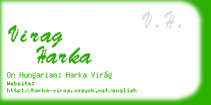 virag harka business card