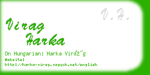 virag harka business card